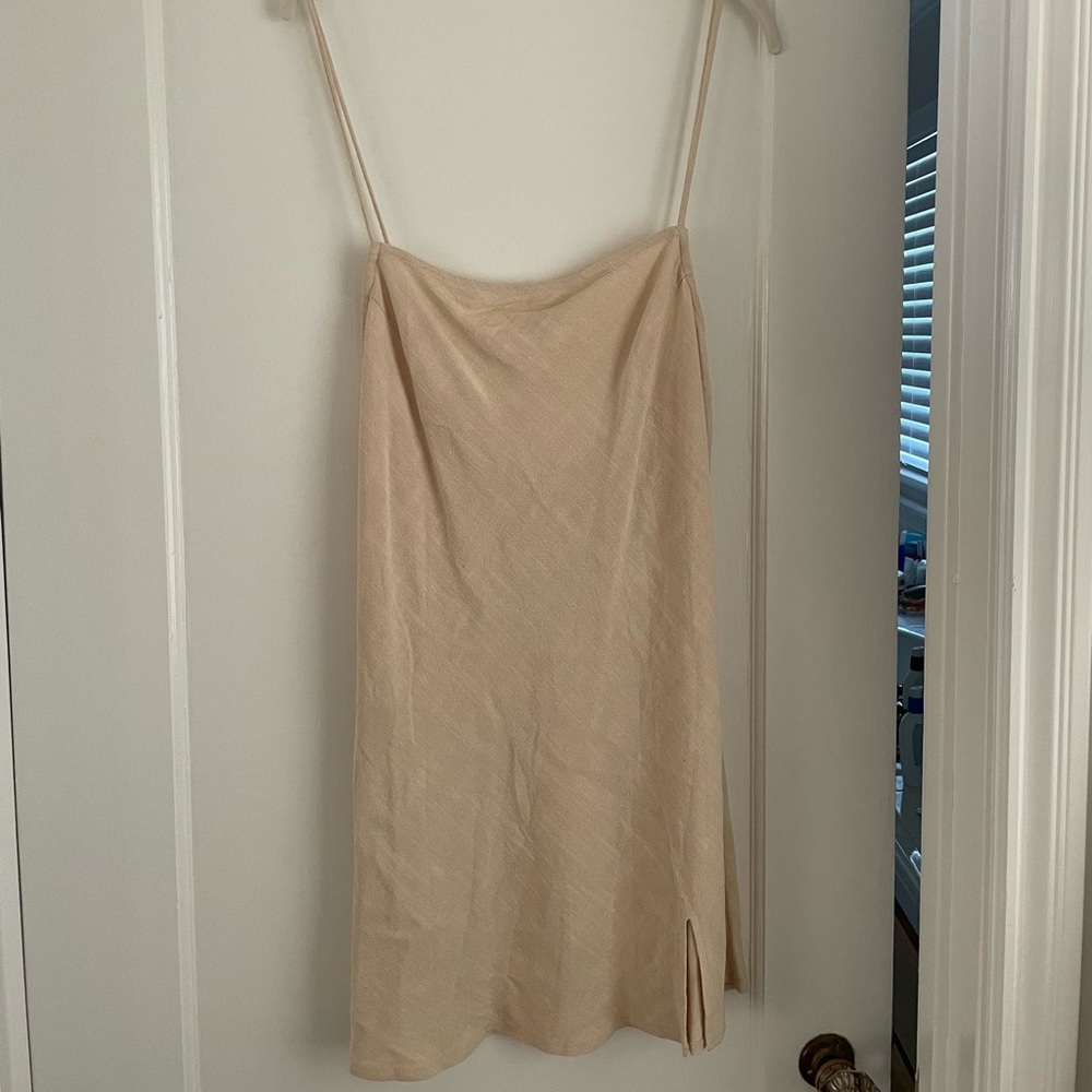 Petal and pup beige sleeveless camisole cami mini galdi dress - 8